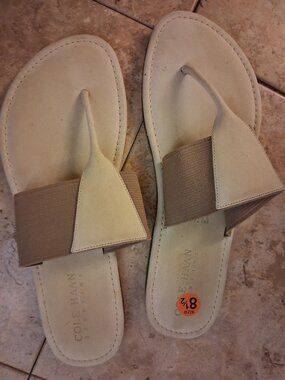 Cole Haan Sporting Leather Sandals Flats